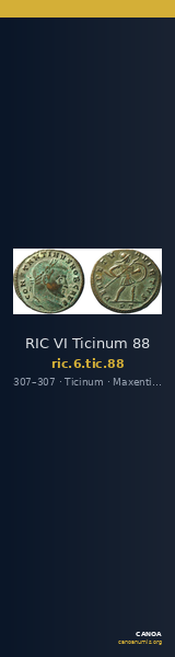 RIC VI Ticinum 88 — CANOA