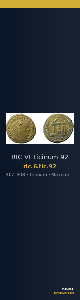 RIC VI Ticinum 92 — CANOA