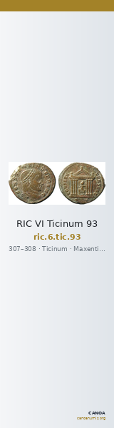 RIC VI Ticinum 93 — CANOA