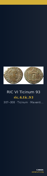 RIC VI Ticinum 93 — CANOA