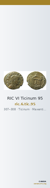 RIC VI Ticinum 95 — CANOA