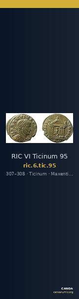 RIC VI Ticinum 95 — CANOA