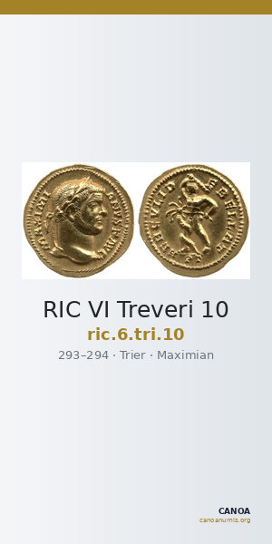 RIC VI Treveri 10 — CANOA