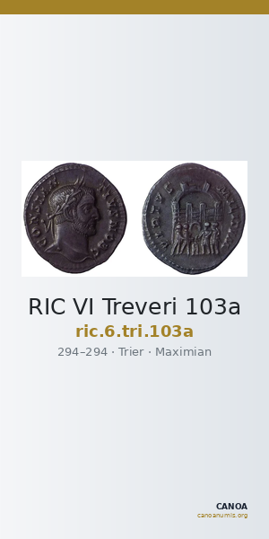 RIC VI Treveri 103a — CANOA