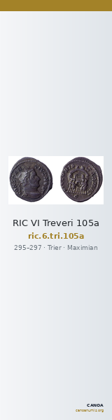 RIC VI Treveri 105a — CANOA
