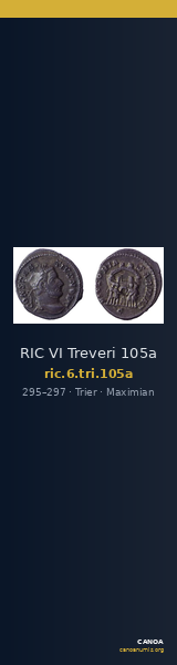 RIC VI Treveri 105a — CANOA