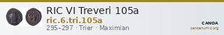 RIC VI Treveri 105a — CANOA