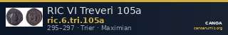 RIC VI Treveri 105a — CANOA
