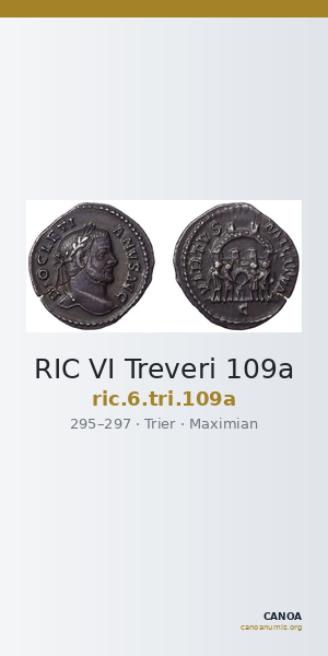 RIC VI Treveri 109a — CANOA