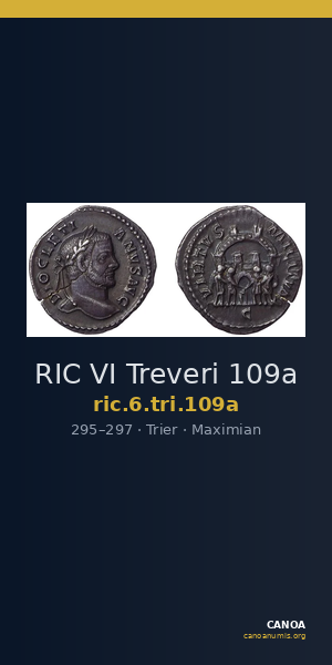 RIC VI Treveri 109a — CANOA