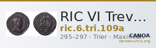 RIC VI Treveri 109a — CANOA