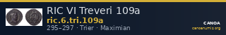 RIC VI Treveri 109a — CANOA