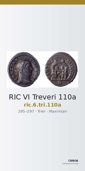 RIC VI Treveri 110a — CANOA