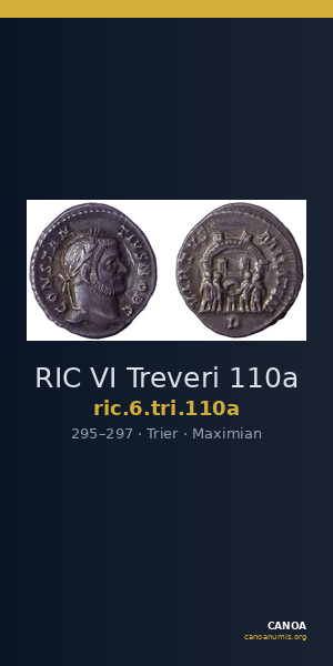 RIC VI Treveri 110a — CANOA