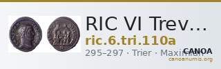 RIC VI Treveri 110a — CANOA