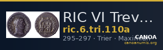 RIC VI Treveri 110a — CANOA