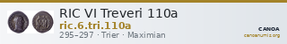 RIC VI Treveri 110a — CANOA