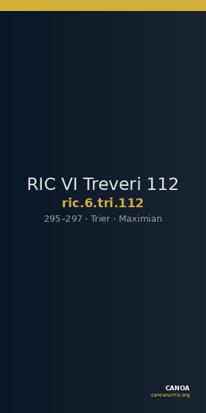 RIC VI Treveri 112 — CANOA