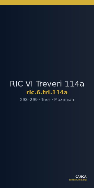 RIC VI Treveri 114a — CANOA