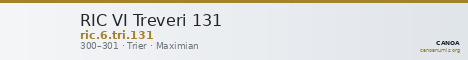 RIC VI Treveri 131 — CANOA