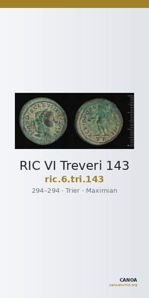 RIC VI Treveri 143 — CANOA