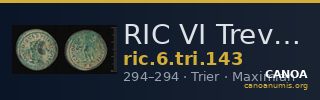 RIC VI Treveri 143 — CANOA
