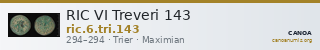 RIC VI Treveri 143 — CANOA