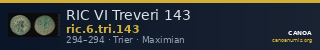 RIC VI Treveri 143 — CANOA