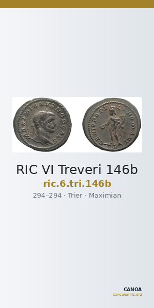 RIC VI Treveri 146b — CANOA