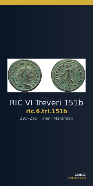 RIC VI Treveri 151b — CANOA