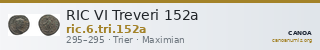 RIC VI Treveri 152a — CANOA