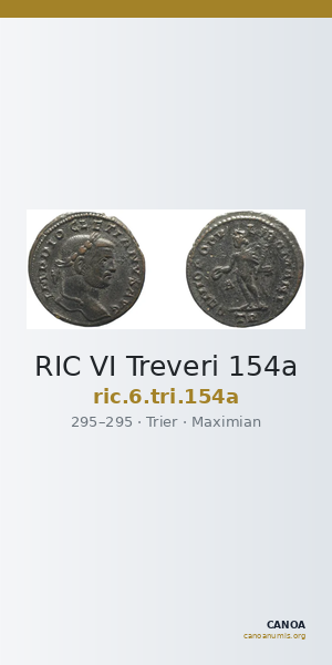 RIC VI Treveri 154a — CANOA