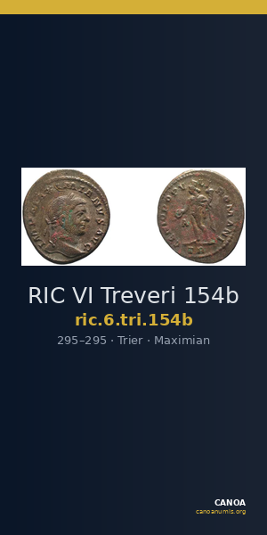 RIC VI Treveri 154b — CANOA