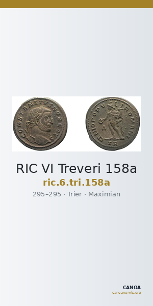 RIC VI Treveri 158a — CANOA