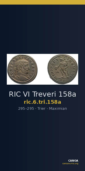 RIC VI Treveri 158a — CANOA