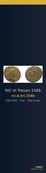 RIC VI Treveri 158b — CANOA