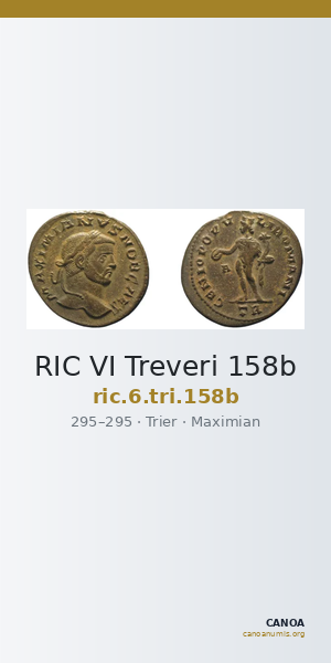 RIC VI Treveri 158b — CANOA