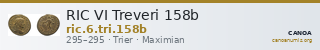 RIC VI Treveri 158b — CANOA