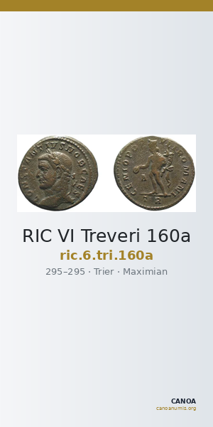 RIC VI Treveri 160a — CANOA
