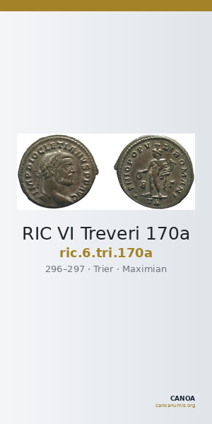 RIC VI Treveri 170a — CANOA