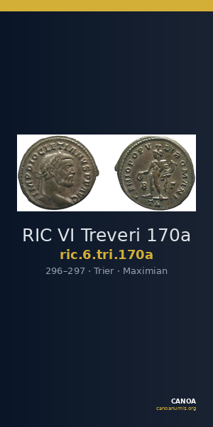 RIC VI Treveri 170a — CANOA