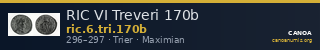 RIC VI Treveri 170b — CANOA