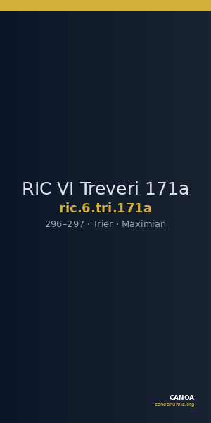RIC VI Treveri 171a — CANOA