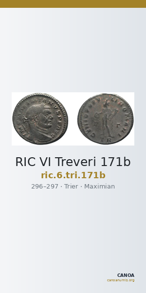 RIC VI Treveri 171b — CANOA