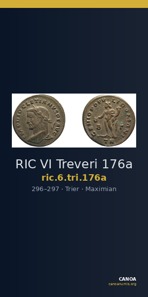 RIC VI Treveri 176a — CANOA