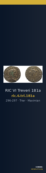 RIC VI Treveri 181a — CANOA