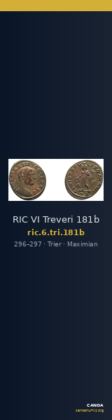 RIC VI Treveri 181b — CANOA