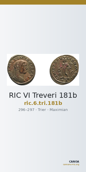 RIC VI Treveri 181b — CANOA