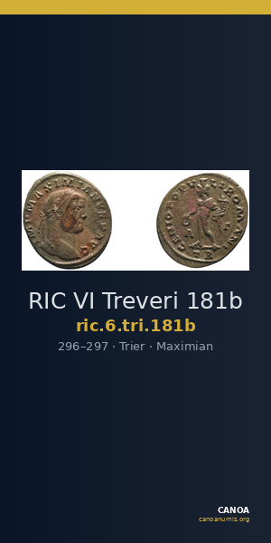 RIC VI Treveri 181b — CANOA