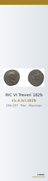RIC VI Treveri 182b — CANOA